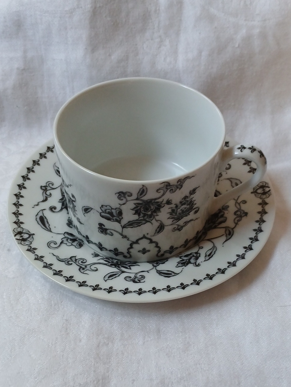 Anthropologie Teacup & Saucer